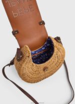 Tobacco Handmade Wicker Handbag Pepe Jeans L20F2F716 Women - Image 4