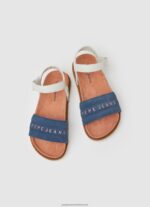 Union Blue Berlin Park Anatomical Sandals Pepe Jeans L20F2F1342 Girl - Image 2