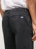 Washed Black Loose Fit Chino Pants Pepe Jeans L20F2F1103 Men - Image 4