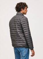 Washed Black Padded Down Jacket Pepe Jeans L20F2F839 Men - Image 4