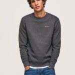 Washed Black Photo Print Jumper Pepe Jeans L20F2F885 Men