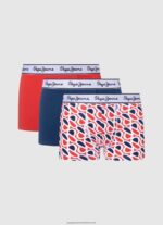 White 3Pack Elastic Cotton Briefs Pepe Jeans L20F2F1156 Men - Image 4
