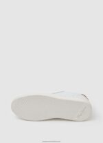 White Adams Basic Leather Sneakers Pepe Jeans L20F2F585 Women - Image 5