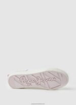 White Allen Flag Vulcanized Sneakers Pepe Jeans L20F2F620 Women - Image 5
