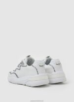White Arrow Marlow Combined Sneakers Pepe Jeans L20F2F600 Women - Image 4