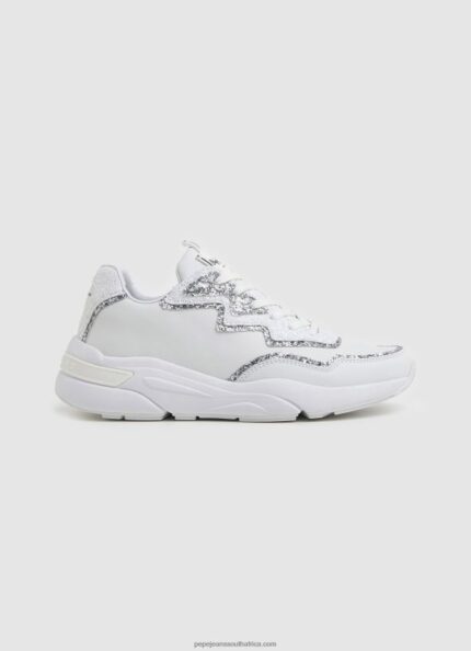 White Arrow Marlow Combined Sneakers Pepe Jeans L20F2F600 Women