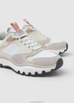 White Banksy Plain Combined Sneakers Pepe Jeans L20F2F581 Women - Image 5