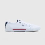 White Basic Brady Sneakers Pepe Jeans L20F2F1242 Men
