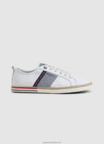 White Blucher Canvas Sneakers Pepe Jeans L20F2F1216 Men