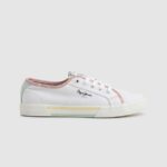 White Brady Bandan Canvas Sneakers Pepe Jeans L20F2F632 Women