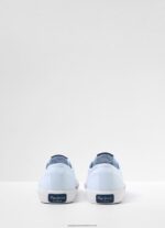 White Brady Basic Sneakers Pepe Jeans L20F2F636 Women - Image 4