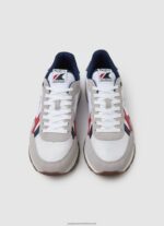 White Brit Combined Sneakers Pepe Jeans L20F2F1182 Men - Image 3