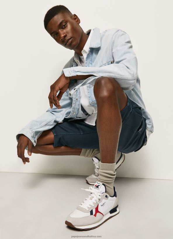 white_brit_combined_sneakers_pepe_jeans_l20f2f1182_men.jpg White Brit Combined Sneakers Pepe Jeans L20F2F1182 Men - Image 1