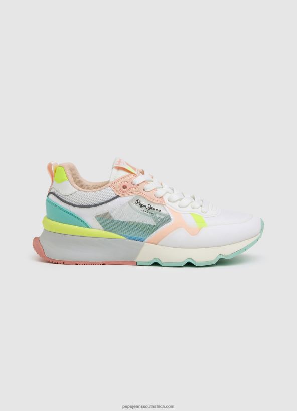 white_brit_pro_bright_running_sneakers_pepe_jeans_l20f2f576_women.jpg White Brit Pro Bright Running Sneakers Pepe Jeans L20F2F576 Women - Image 1