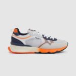 White Brit Pro Neon Combined Sneakers Pepe Jeans L20F2F1221 Men
