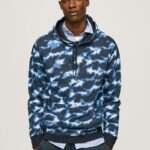 White Camouflage Printed Jumper Pepe Jeans L20F2F879 Men