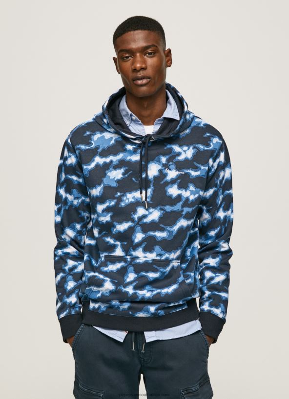 white_camouflage_printed_jumper_pepe_jeans_l20f2f879_men.jpg White Camouflage Printed Jumper Pepe Jeans L20F2F879 Men - Image 1