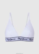 White Classic Panty With Printed Logo Pepe Jeans L20F2F542 Women - Image 4