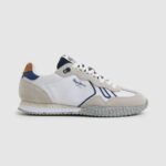 White Combined Retro Sneakers Pepe Jeans L20F2F1231 Men