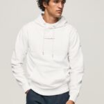 White Hooded Cotton Jumper Pepe Jeans L20F2F910 Men