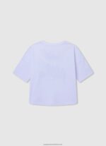 White Illustrations T-Shirt Pepe Jeans L20F2F1439 Girl - Image 2