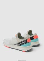 White Joy Tech Summer Technical Sneakers Pepe Jeans L20F2F606 Women - Image 4