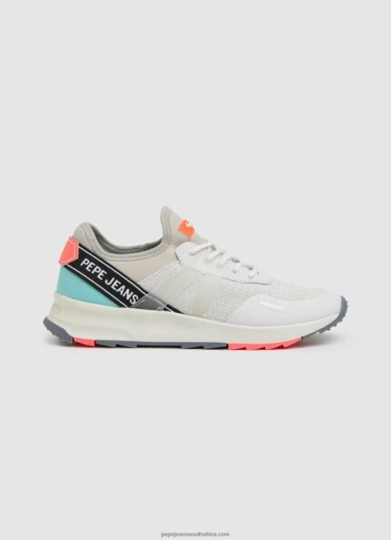 White Joy Tech Summer Technical Sneakers Pepe Jeans L20F2F606 Women