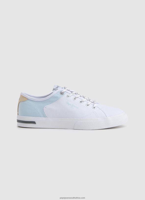 white_kenton_road_basic_sneakers_pepe_jeans_l20f2f635_women.jpg White Kenton Road Basic Sneakers Pepe Jeans L20F2F635 Women - Image 1