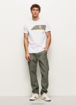 White Letters Logo T-Shirt Pepe Jeans L20F2F977 Men - Image 2