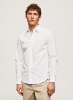 White Limerick Slim Fit Shirt Pepe Jeans L20F2F1024 Men