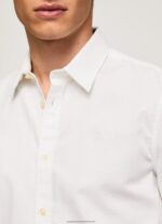 White Limerick Slim Fit Shirt Pepe Jeans L20F2F1024 Men - Image 3