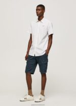 White Lindenberg Short Sleeved Shirt Pepe Jeans L20F2F1063 Men - Image 2