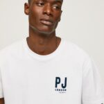 White Logo Print T-Shirt Pepe Jeans L20F2F953 Men