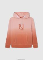White Logo Printed Hoodie Pepe Jeans L20F2F1585 Boy - Image 5