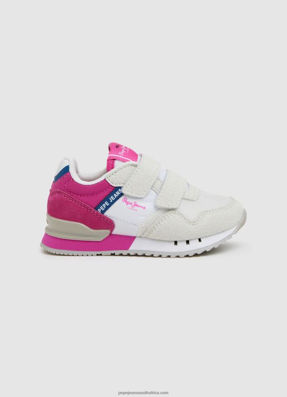 white_london_basic_combined_sneakers_pepe_jeans_l20f2f1327_girl.jpg White London Basic Combined Sneakers Pepe Jeans L20F2F1327 Girl - Image 1