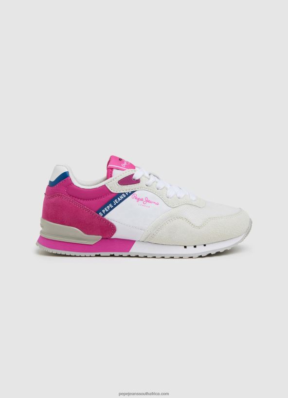 white_london_basic_running_sneakers_pepe_jeans_l20f2f1326_girl.jpg White London Basic Running Sneakers Pepe Jeans L20F2F1326 Girl - Image 1