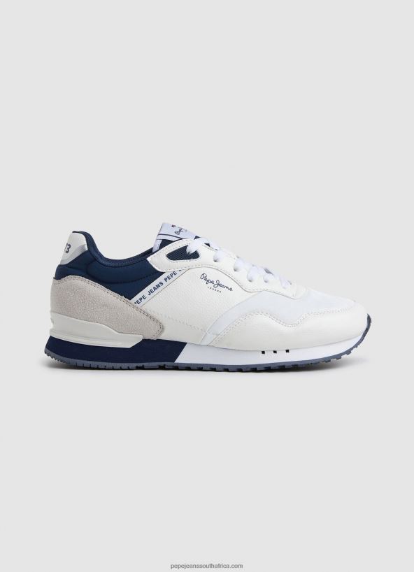 white_london_one_combined_sneakers_pepe_jeans_l20f2f1237_men.jpg White London One Combined Sneakers Pepe Jeans L20F2F1237 Men - Image 1