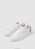 White Milton Soft Classic Sneakers Pepe Jeans L20F2F584 Women - Image 3