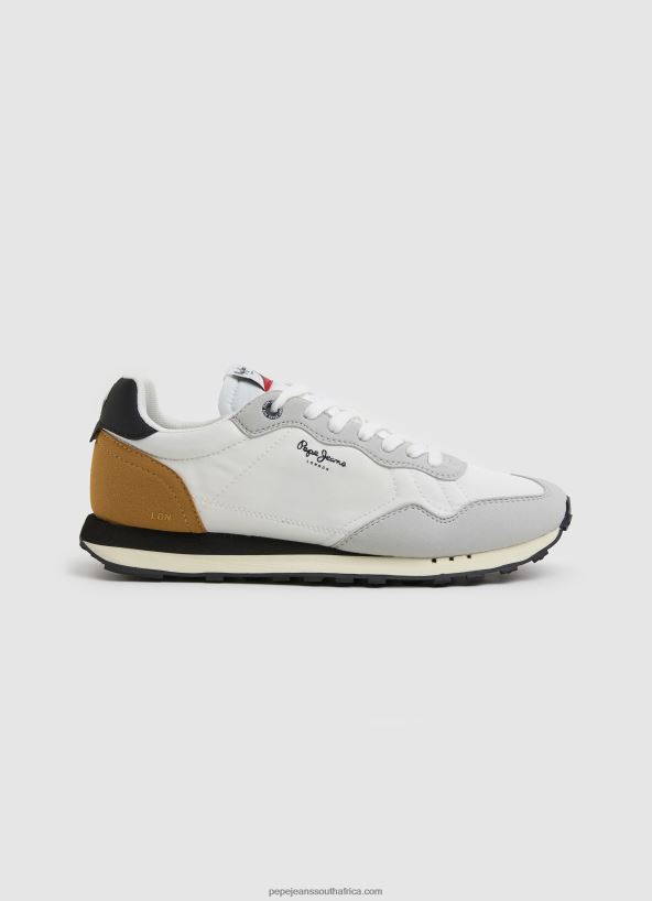 white_natch_male_retro_sneakers_pepe_jeans_l20f2f1236_men.jpg White Natch Male Retro Sneakers Pepe Jeans L20F2F1236 Men - Image 1
