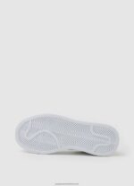 White Player Britt Leather Sneakers Pepe Jeans L20F2F1525 Boy - Image 5