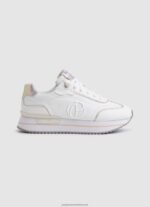 White Rusper Charm Basic Sneakers Pepe Jeans L20F2F599 Women