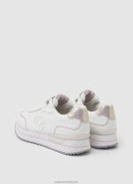 White Rusper Charm Basic Sneakers Pepe Jeans L20F2F599 Women - Image 4