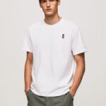 White Telephone Booth T-Shirt Pepe Jeans L20F2F984 Men