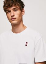 White Telephone Booth T-Shirt Pepe Jeans L20F2F984 Men - Image 3