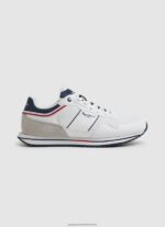 White Tour Club Combined Sneakers Pepe Jeans L20F2F1178 Men