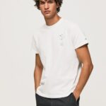 White Washed And Dyed Cotton T-Shirt Pepe Jeans L20F2F942 Men